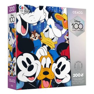Disney Puzzles: Mickey And Friends Self Portrait 200 Pieces
