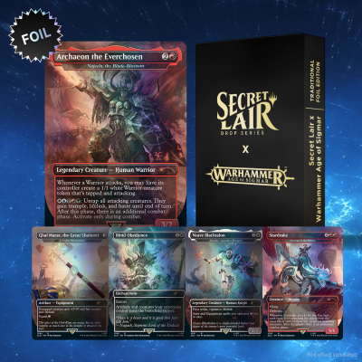 Secret Lair x Warhammer Age of Sigmar Foil Edition