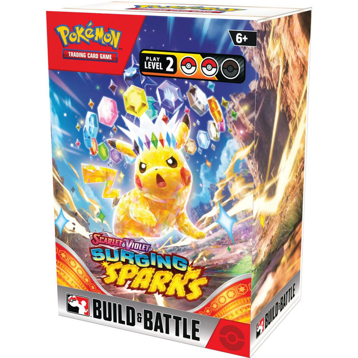 Pokemon: Scarlet & Violet | Surging Sparks Build & Battle Box (Pre-Order)