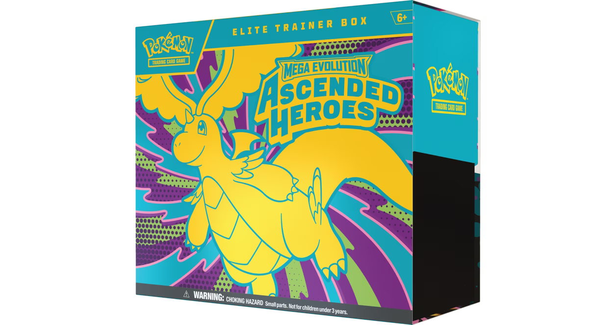 Pokemon: Mega Evolution: Ascended Heroes Elite Trainer Box