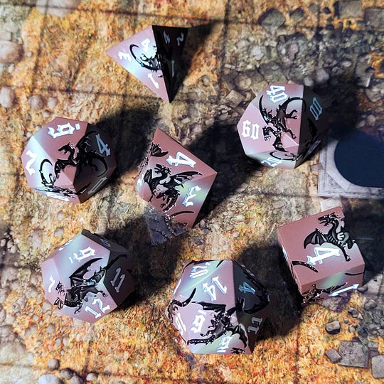 Dragon Attack Brown Black Metal RPG