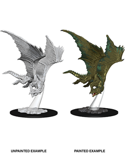 D&D Nolzur's Marvelous Unpainted Minis: Young Bronze Dragon