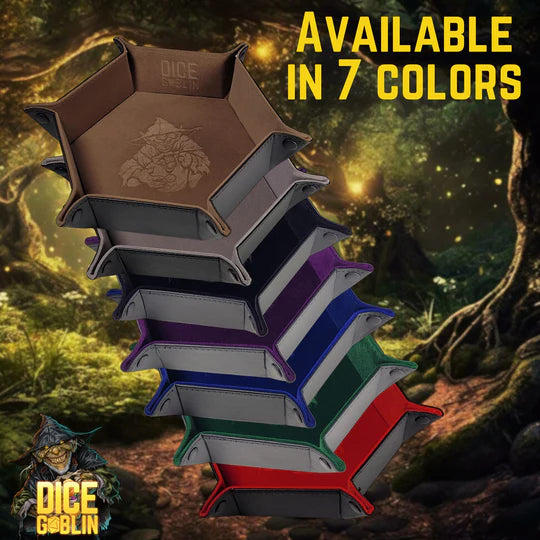 Dice Goblin Hexagon Snap Folding Dice Tray