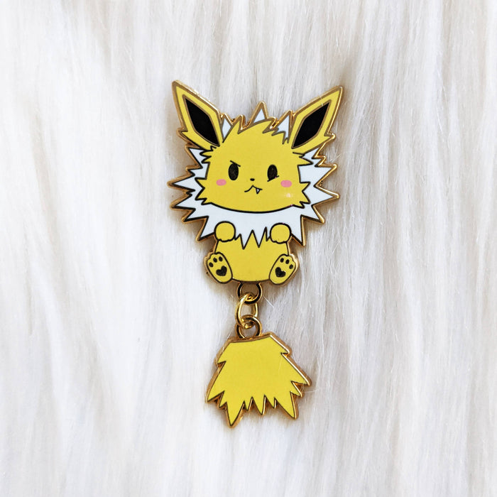 Eeveelution - Dangle Tail Enamel Pin