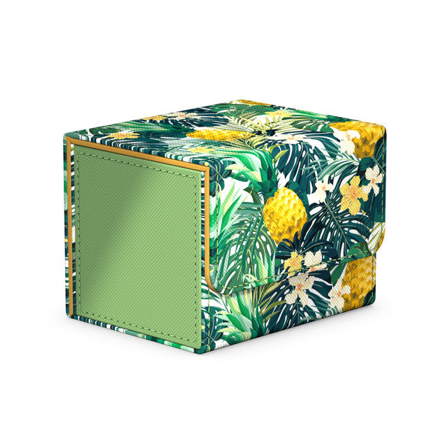 Ultimate Guard Deck Box: "Floral Places" Bahia Green - Sidewinder Xenoskin 100+