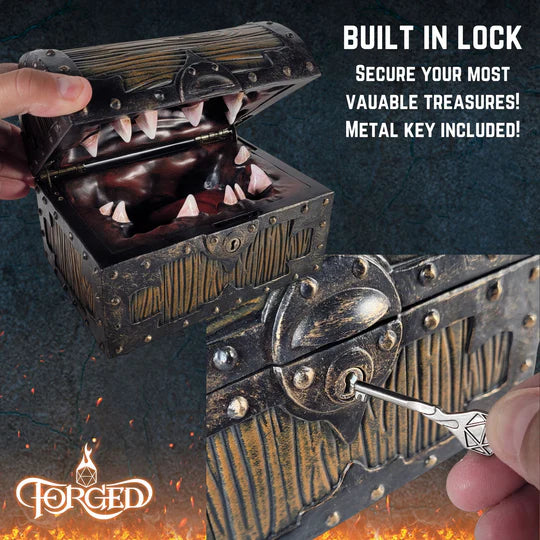 Forged Large Mimic Chest Dice Box