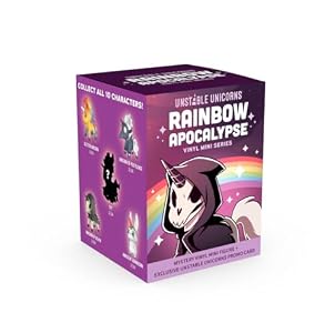 Unstable Games - Unstable Unicorns Vinyl Mini Figures Series Mystery Blind Box - Rainbow Apocalypse