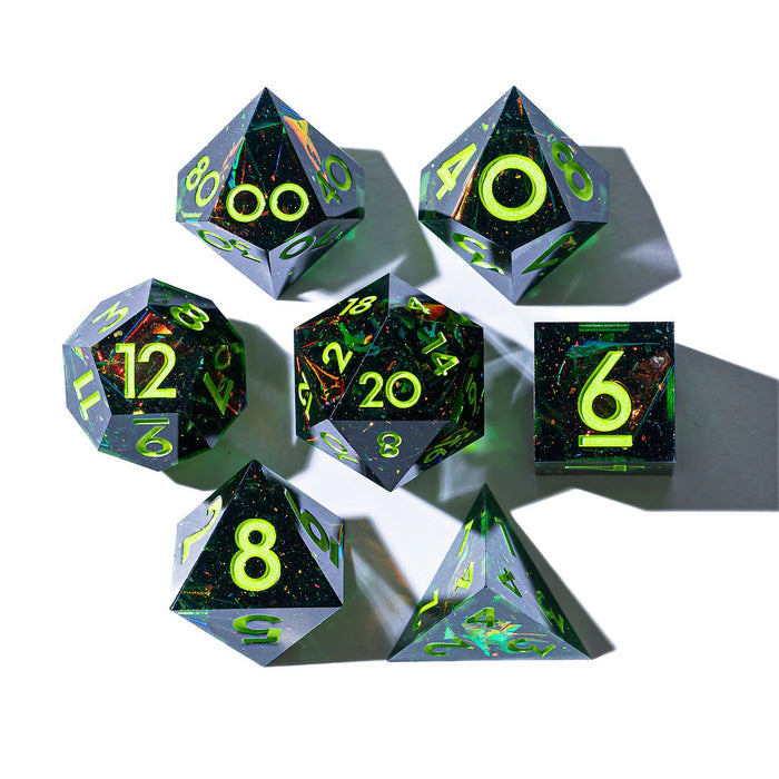 Labyrinth 7-Piece Polyhedral Dice Set