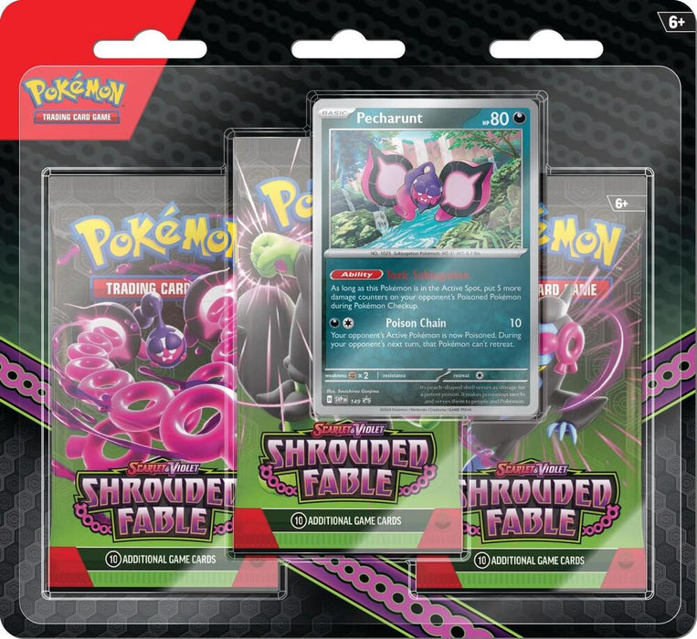 Pokemon: Scarlet & Violet | Shrouded Fable - 3 Pack Blister