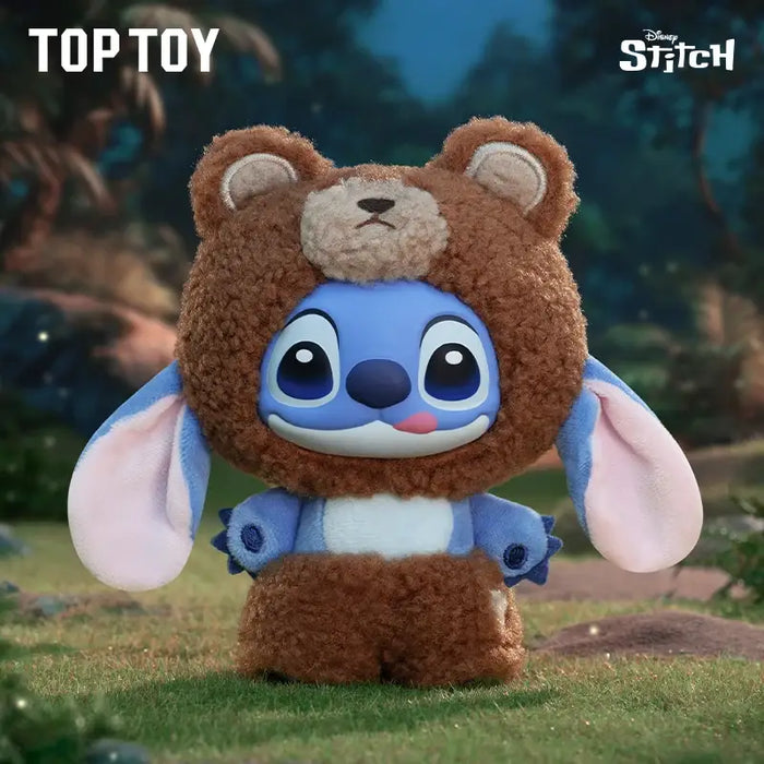 TOPTOY Disney Stitch Wild Animal Plush Figure Blind Box