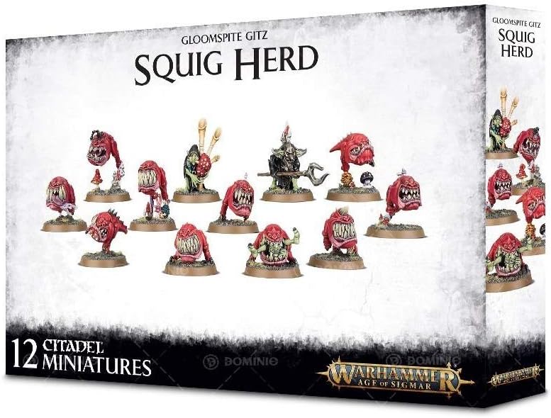 Warhammer Age of Sigmar: Gloomspite Gitz - Squig Herd