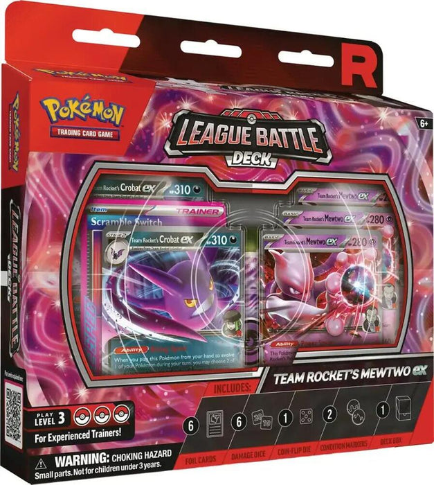 Pokémon TCG: Team Rockets Mewtwo ex League Battle Deck