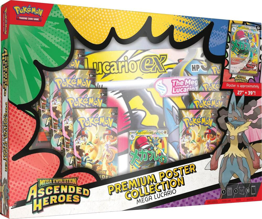 Pokemon: Mega Evolution: Ascended Heroes Premium Poster Collection