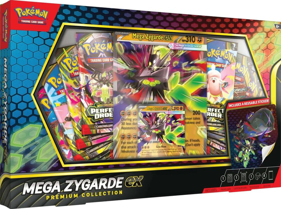 Pokemon TCG: Mega evolution - Mega Zygarde ex Premium Collection