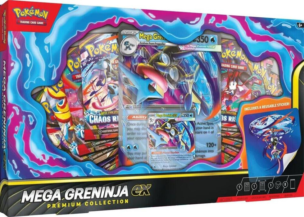 Pokemon TCG: Mega evolution -Mega Greninja ex Premium Collection