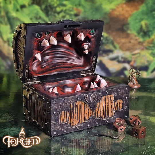 Forged Large Mimic Chest Dice Box