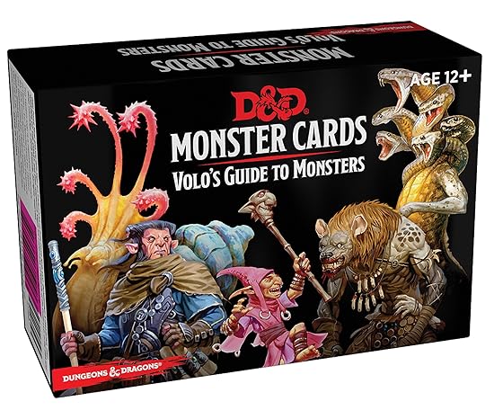 Dungeons & Dragons Spellbook Cards: Volo's Guide to Monsters