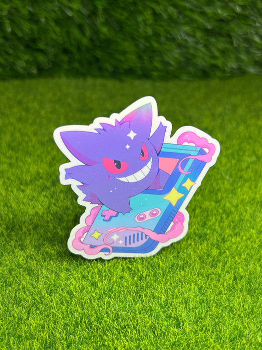 Pocket Game Ghost Sticker