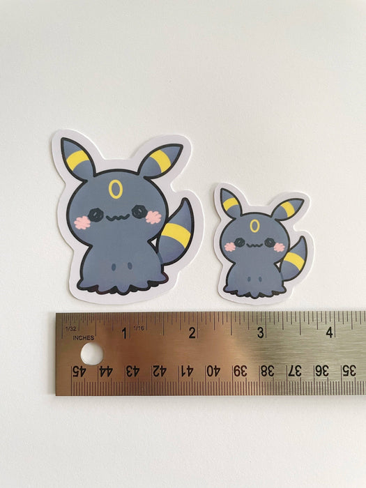 Mimikyu Eeveelutions Waterproof Stickers