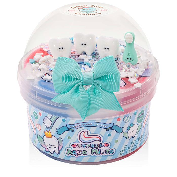 Aqua Minto 2 Slimes in 1 Signature Dome™ Slime (4pcs/case)