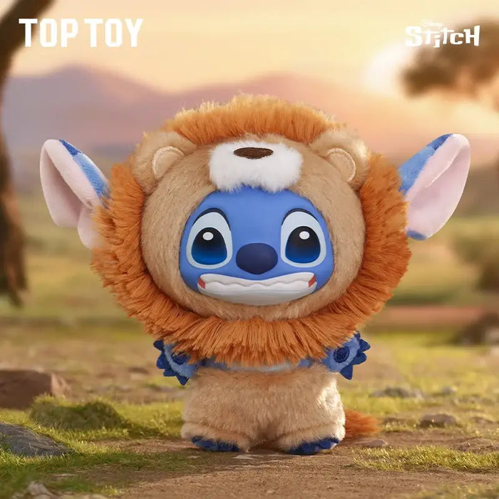 TOPTOY Disney Stitch Wild Animal Plush Figure Blind Box