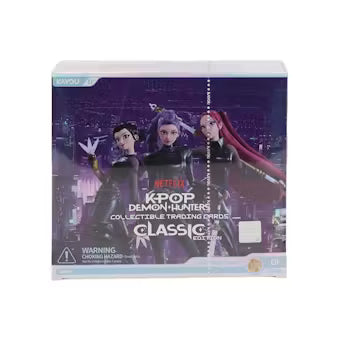 KPop Demon Hunters Collectible Trading Cards Classic Hobby Box