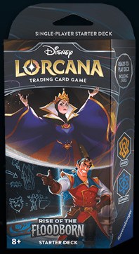 Disney Lorcana Rise of the Floodborn - Amber & Sapphire Starter Deck Disney Lorcana Rise of the Floodborn - Amber & Sapphire Starter Deck