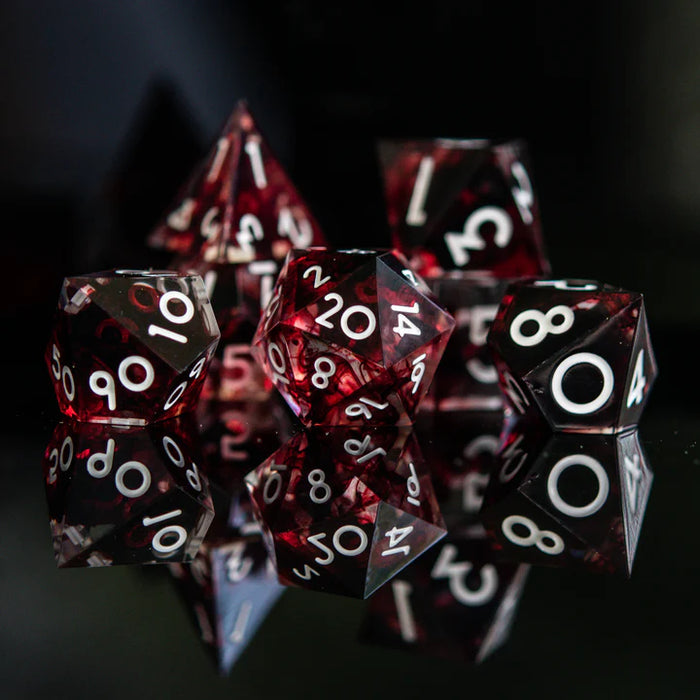 Sharp-Edged Resin Dice