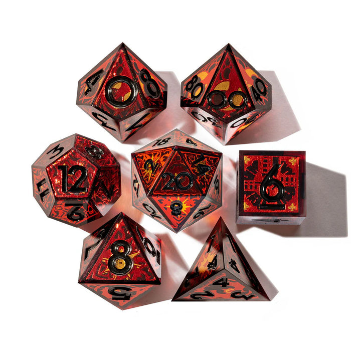 Curse of the Vampire 7- Piece Iconic Dice Set