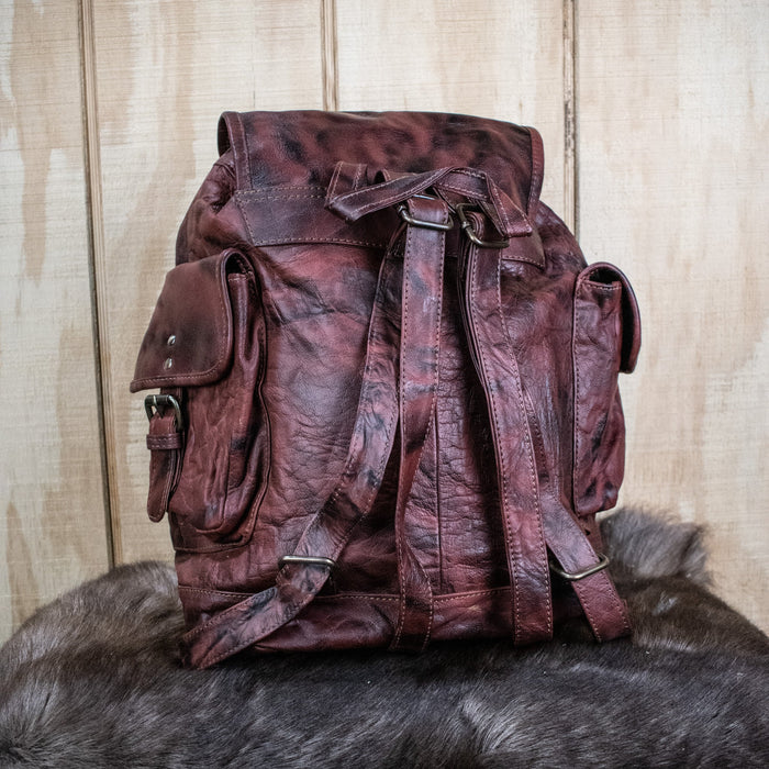 "The Runaway" Leather Backpack
