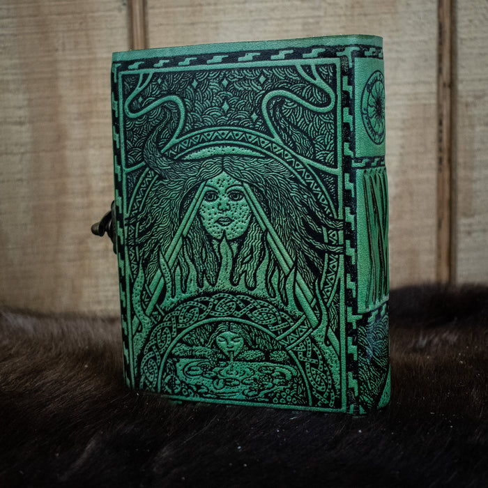 "Mother Earth" Leather Journal