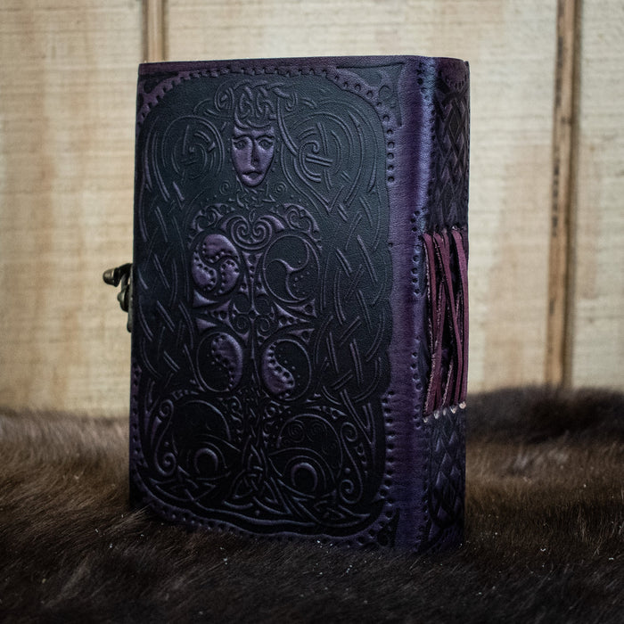 "Owl - Lady of the Forest" Leather Journal