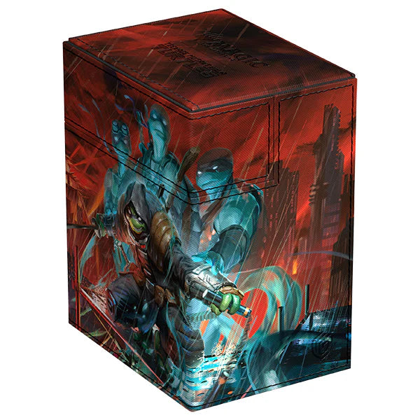 Ultimate Guard—Flip 'N' Tray 133+ Xenoskin—Magic: The Gathering x Teenage Mutant Ninja Turtles Deck Case