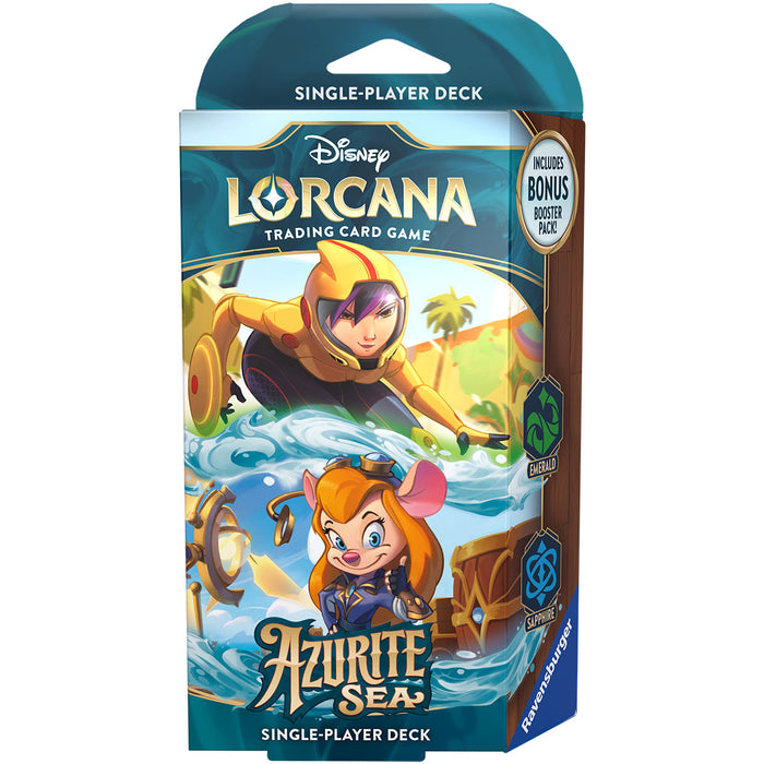 Disney Lorcana TCG: Azurite Sea | Starter Deck (Pre-Order)