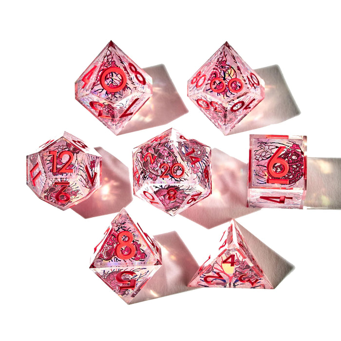 Heartbloom 7- Piece Iconic Dice Set