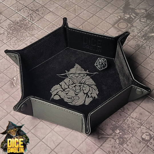 Dice Goblin Hexagon Snap Folding Dice Tray
