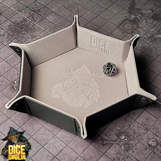 Dice Goblin Hexagon Snap Folding Dice Tray