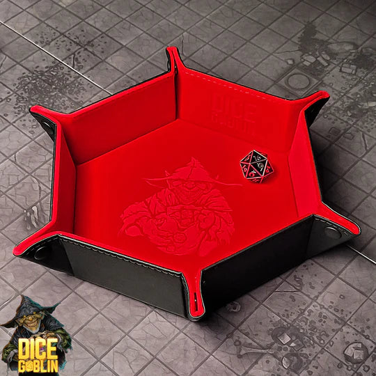 Dice Goblin Hexagon Snap Folding Dice Tray