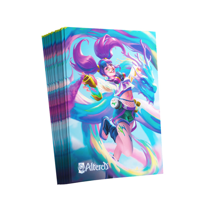 Altered TCG Altered: Sleeves - Nevenka Victory Point Games LLC Altered TCG Altered: Sleeves - Nevenka Victory Point Games LLC