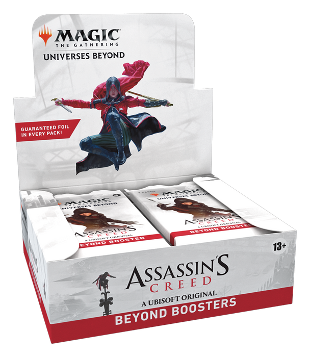 assassin's creed play booster box Magic: The Gathering Assassins Beyond Multipack : Target your players get direct access to the coolest cards from the set Universes Beyond: Assassin's Creed -
