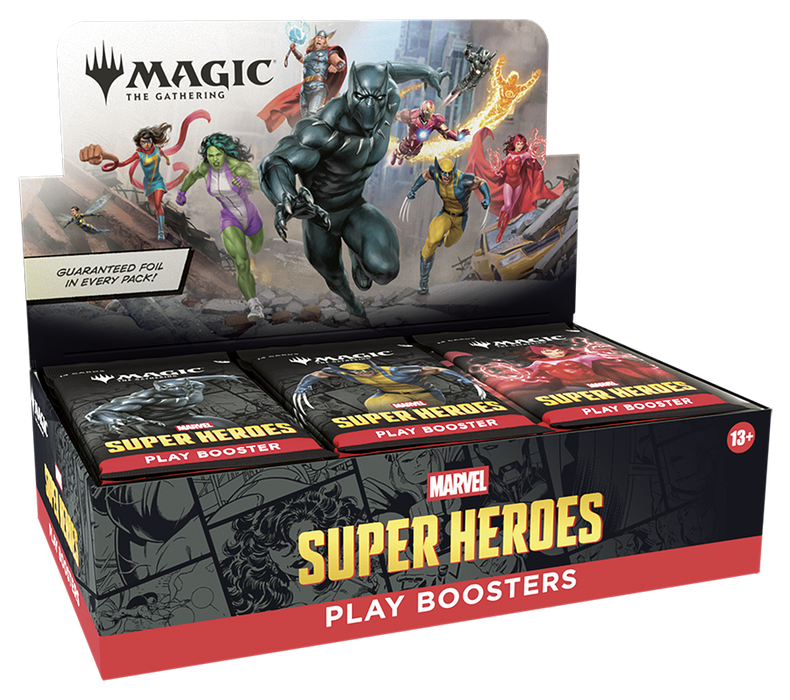 Magic: The Gathering | Marvel Super Heroes - Play Booster Box (Pre-order)