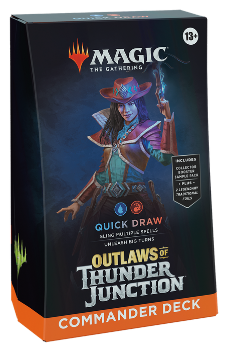 Outlaws of Thunder Junction - Commander Deck Case (4ct)