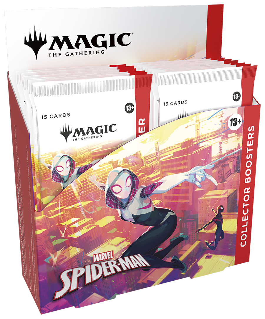 spider man mtg booster box Magic The Gathering Marvel's Spider-Man Collector Booster Box