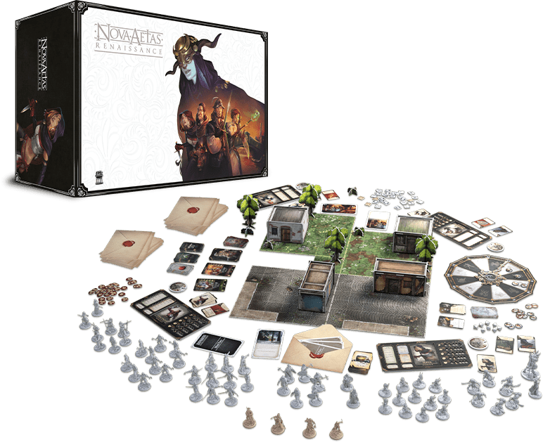 Nova Aetas Renaissance + Hyperion expansion: Titan Pledge - Kickstarter Edition [Pre Order]