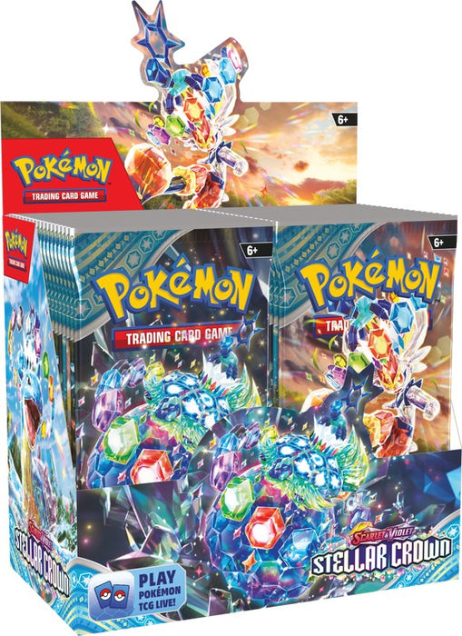 Pokemon: Scarlet and Violet 7 Stellar Crown Booster Box