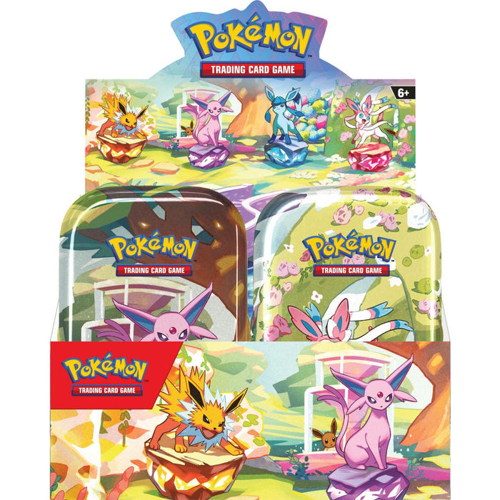 Prismatic Evolutions Mini Tins