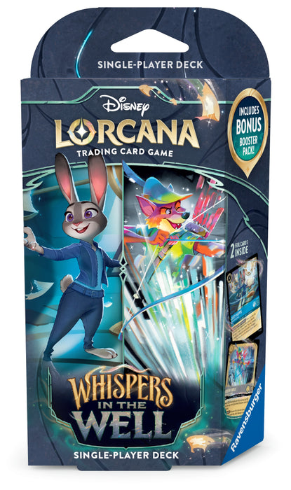 Lorcana - Whispers in the Well - Amber & Emerald Starter Deck Lorcana - Whispers in the Well - Amber & Emerald Starter Deck