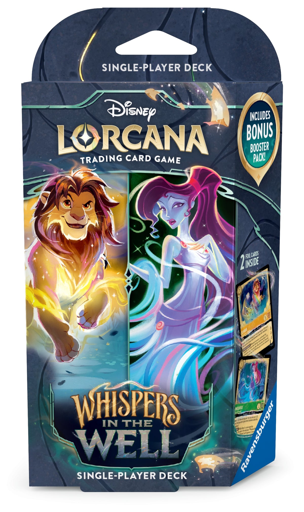 Lorcana - Whispers in the Well - Amber & Emerald Starter Deck Lorcana - Whispers in the Well - Amber & Emerald Starter Deck