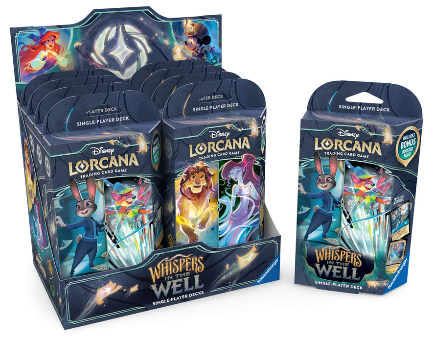 Lorcana - Whispers in the Well - Amber & Emerald Starter Deck Lorcana - Whispers in the Well - Amber & Emerald Starter Deck