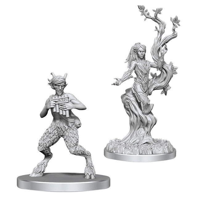 D&D Nolzur's Marvelous Unpainted Minis: Satyr & Dryad